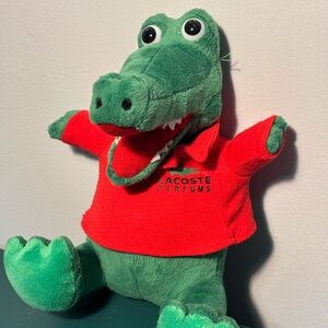 Vintage Lacoste Perfumes Alligator Plush